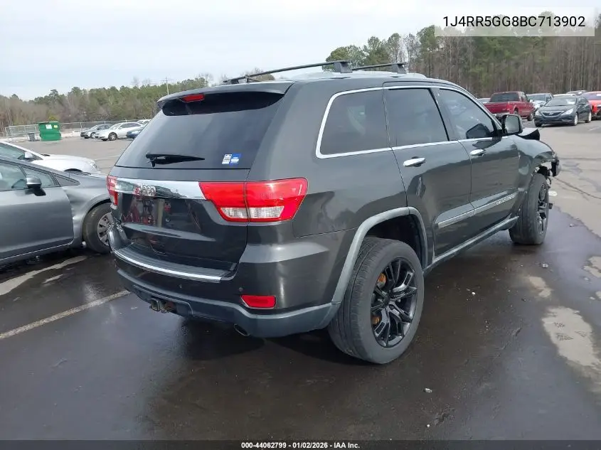 1J4RR5GG8BC713902 2011 Jeep Grand Cherokee Limited
