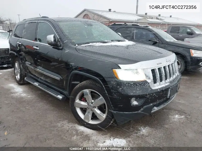 1C4RJFCT4CC272356 2012 Jeep Grand Cherokee