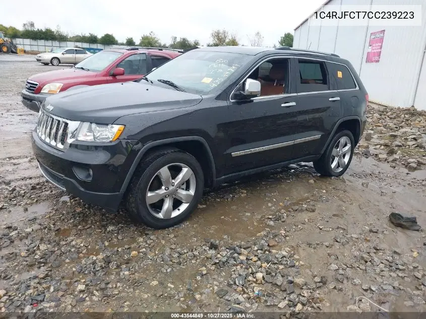 1C4RJFCT7CC239223 2012 Jeep Grand Cherokee Overland