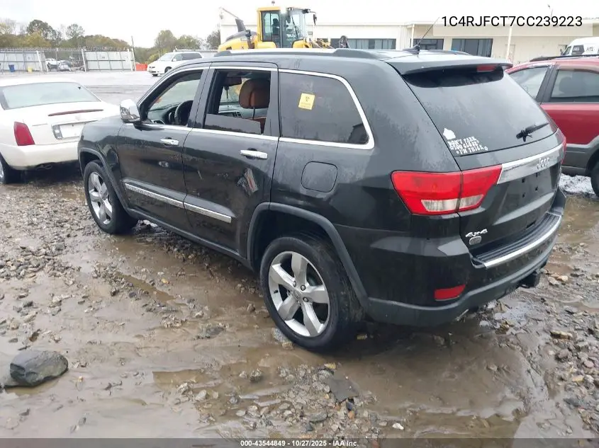 1C4RJFCT7CC239223 2012 Jeep Grand Cherokee Overland