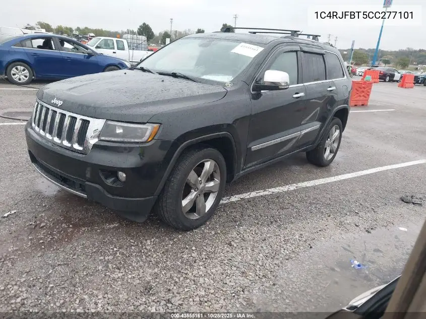 1C4RJFBT5CC277101 2012 Jeep Grand Cherokee Limited