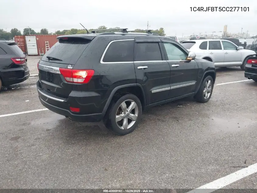 1C4RJFBT5CC277101 2012 Jeep Grand Cherokee Limited