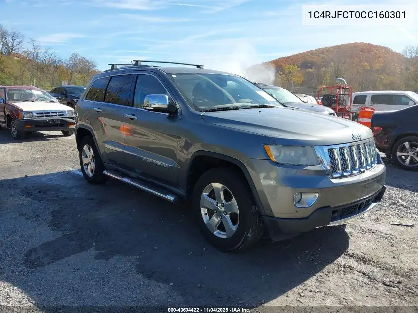 1C4RJFCT0CC160301 2012 Jeep Grand Cherokee Overland