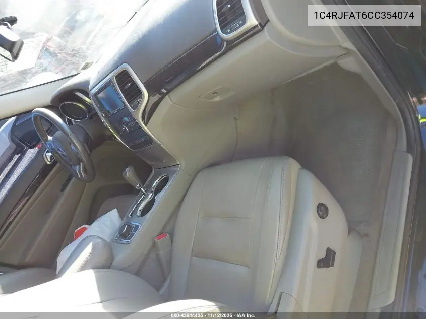 1C4RJFAT6CC354074 2012 Jeep Grand Cherokee Laredo
