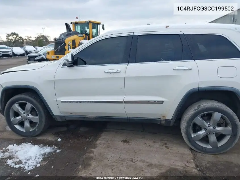 1C4RJFCG3CC199502 2012 Jeep Grand Cherokee Overland