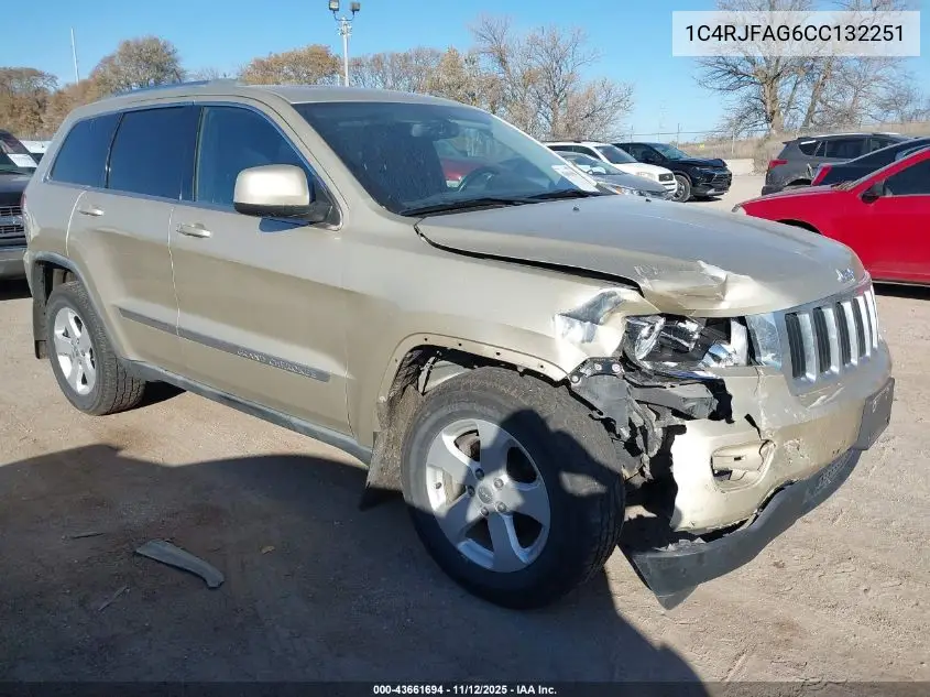 1C4RJFAG6CC132251 2012 Jeep Grand Cherokee Laredo