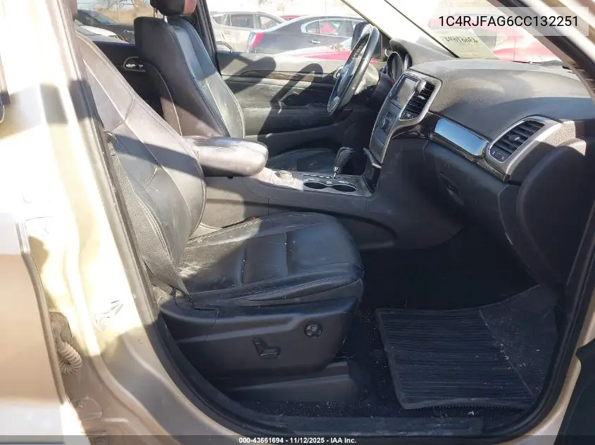 1C4RJFAG6CC132251 2012 Jeep Grand Cherokee Laredo