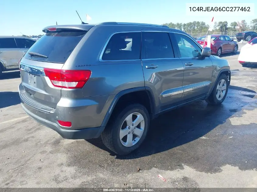 1C4RJEAG6CC277462 2012 Jeep Grand Cherokee Laredo