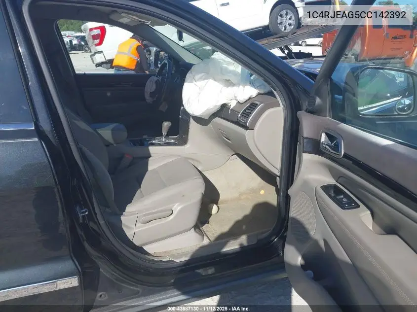 1C4RJEAG5CC142392 2012 Jeep Grand Cherokee Laredo