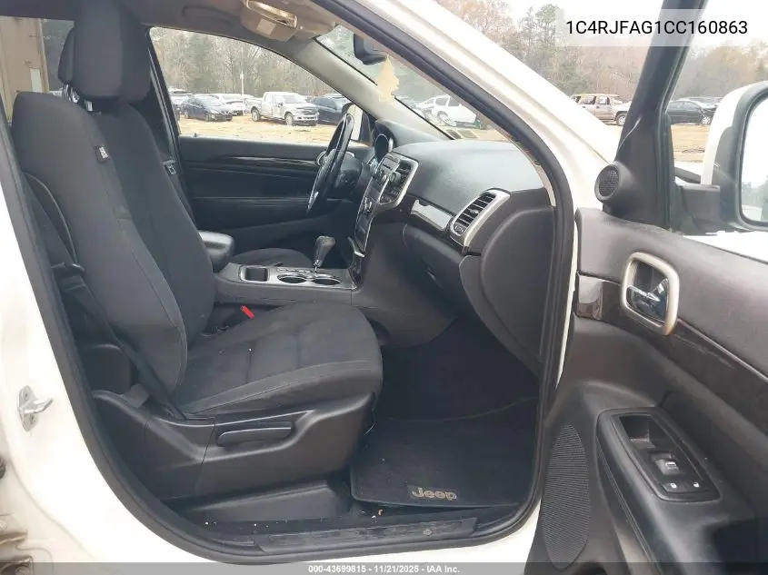 1C4RJFAG1CC160863 2012 Jeep Grand Cherokee Laredo