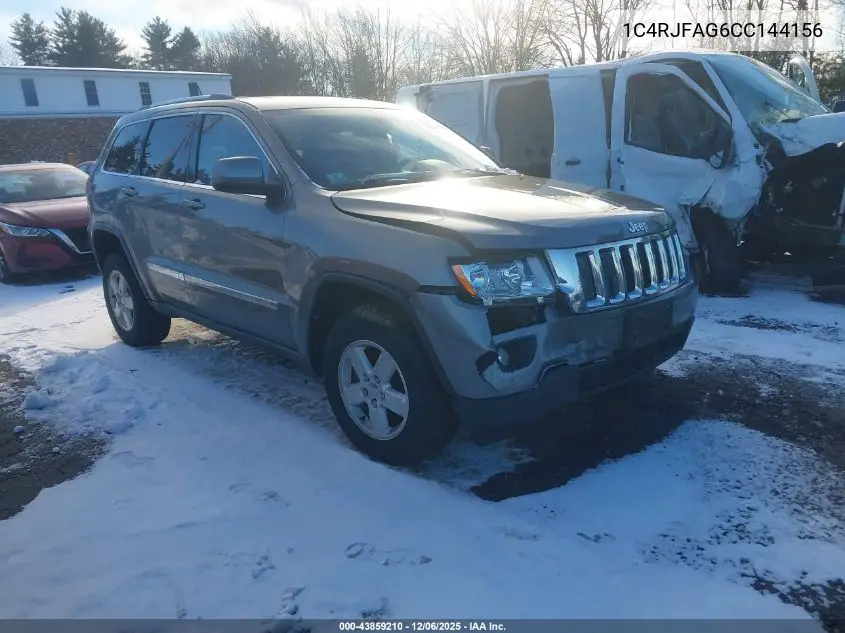 1C4RJFAG6CC144156 2012 Jeep Grand Cherokee Laredo