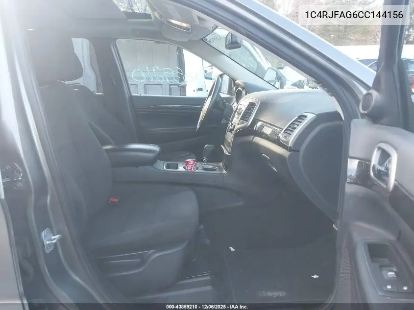 1C4RJFAG6CC144156 2012 Jeep Grand Cherokee Laredo