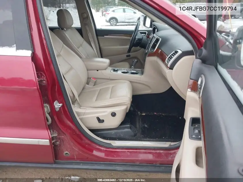 1C4RJFBG7CC199794 2012 Jeep Grand Cherokee Limited