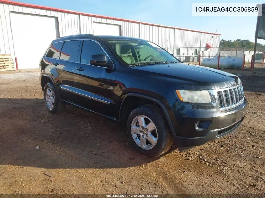1C4RJEAG4CC306859 2012 Jeep Grand Cherokee Laredo
