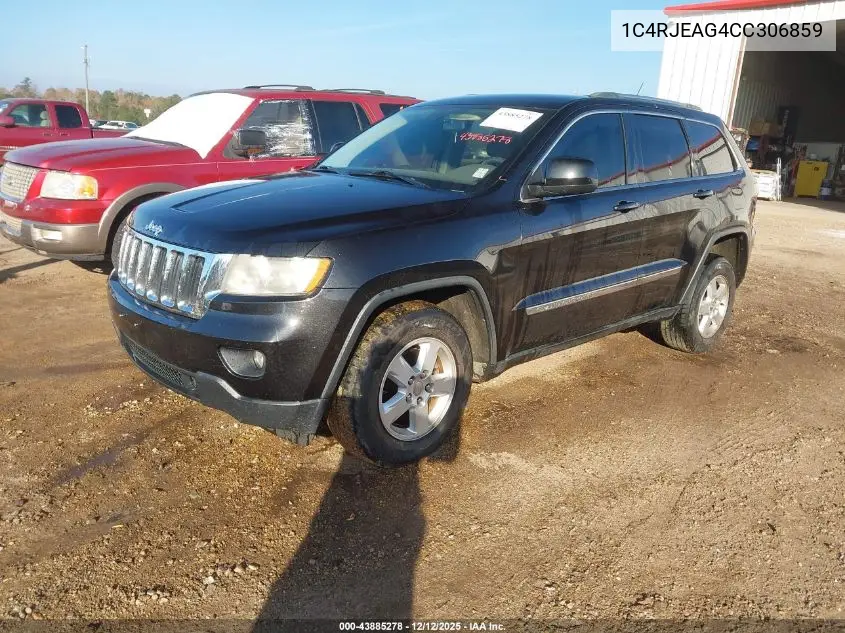 1C4RJEAG4CC306859 2012 Jeep Grand Cherokee Laredo