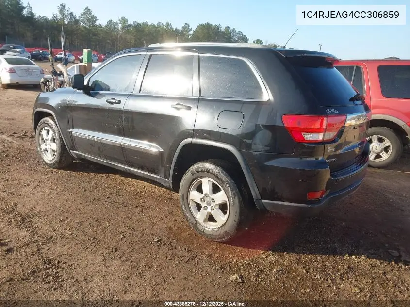 1C4RJEAG4CC306859 2012 Jeep Grand Cherokee Laredo