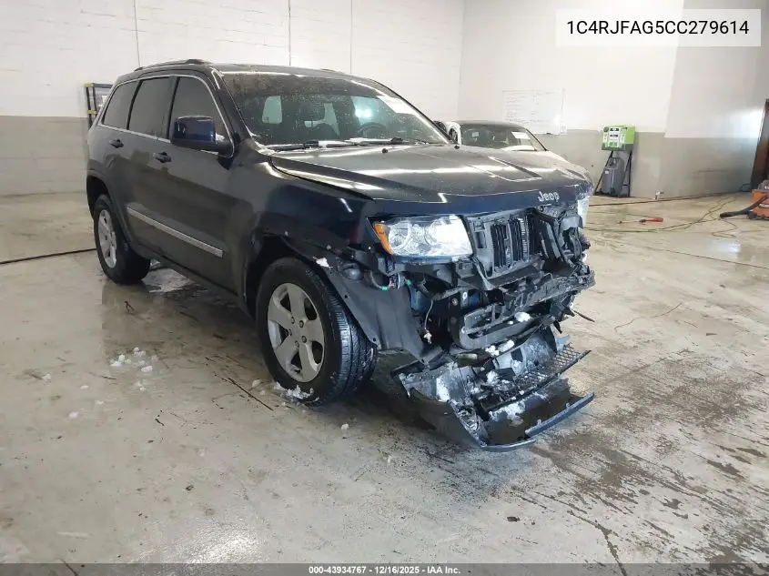 1C4RJFAG5CC279614 2012 Jeep Grand Cherokee Laredo