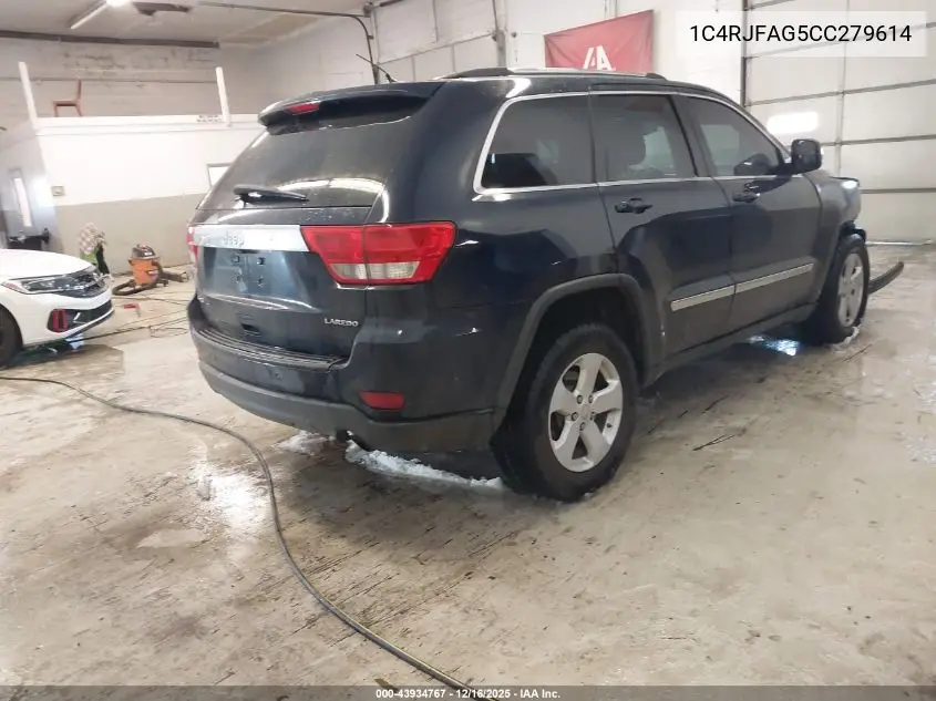 1C4RJFAG5CC279614 2012 Jeep Grand Cherokee Laredo