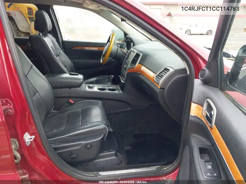1C4RJFCT1CC114783 2012 Jeep Grand Cherokee Overland