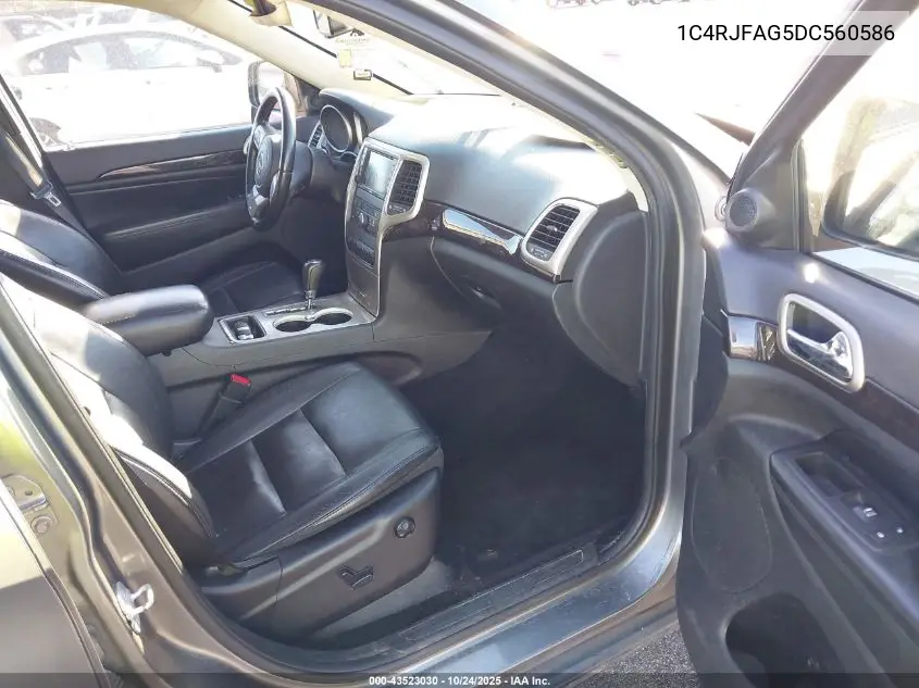 1C4RJFAG5DC560586 2013 Jeep Grand Cherokee Laredo