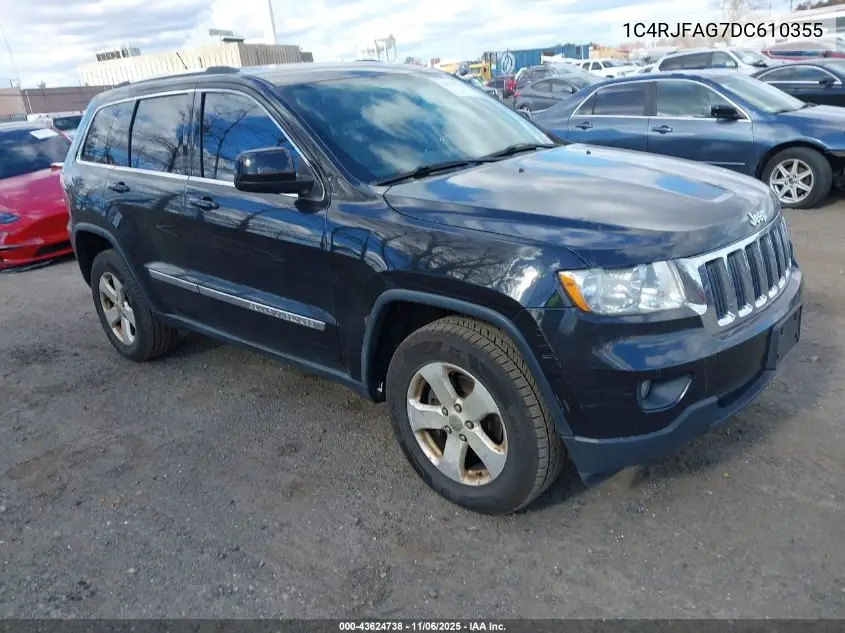 1C4RJFAG7DC610355 2013 Jeep Grand Cherokee Laredo