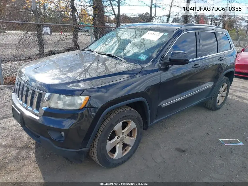 1C4RJFAG7DC610355 2013 Jeep Grand Cherokee Laredo