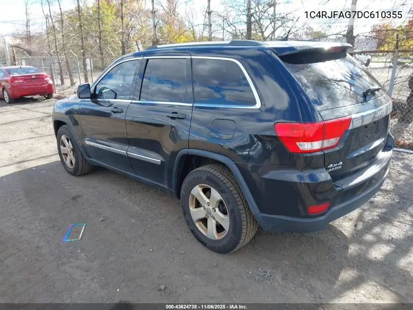 1C4RJFAG7DC610355 2013 Jeep Grand Cherokee Laredo