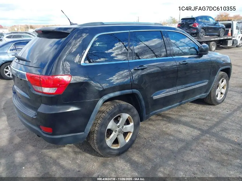 1C4RJFAG7DC610355 2013 Jeep Grand Cherokee Laredo
