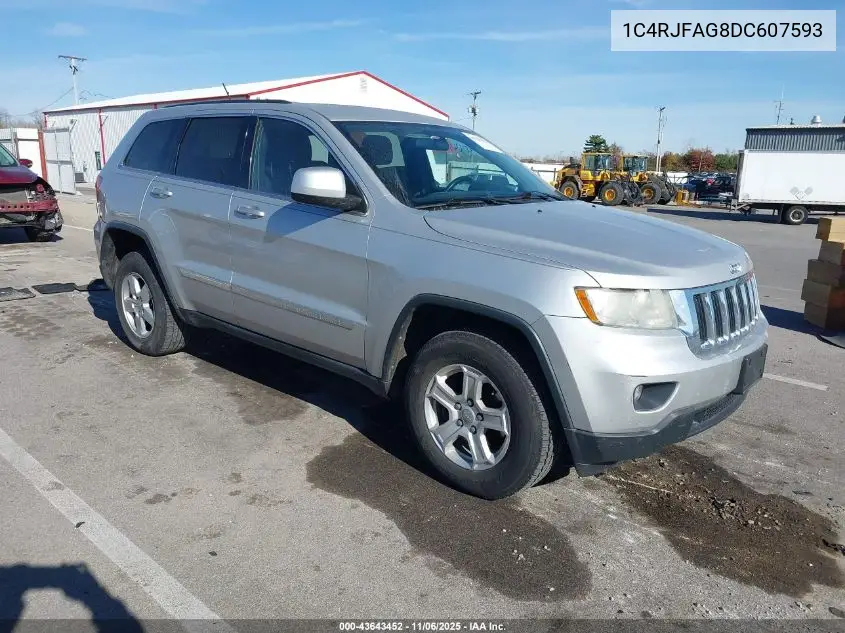 1C4RJFAG8DC607593 2013 Jeep Grand Cherokee Laredo