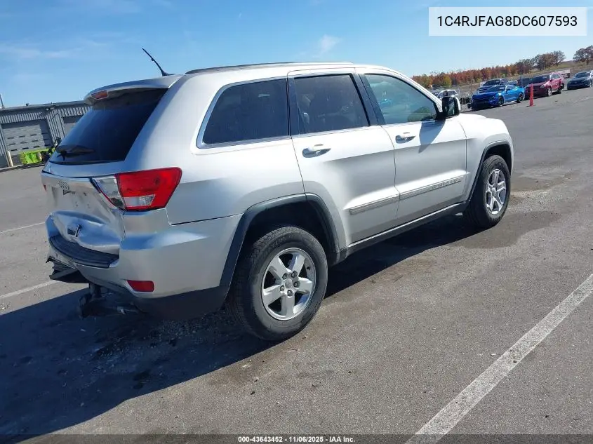 1C4RJFAG8DC607593 2013 Jeep Grand Cherokee Laredo