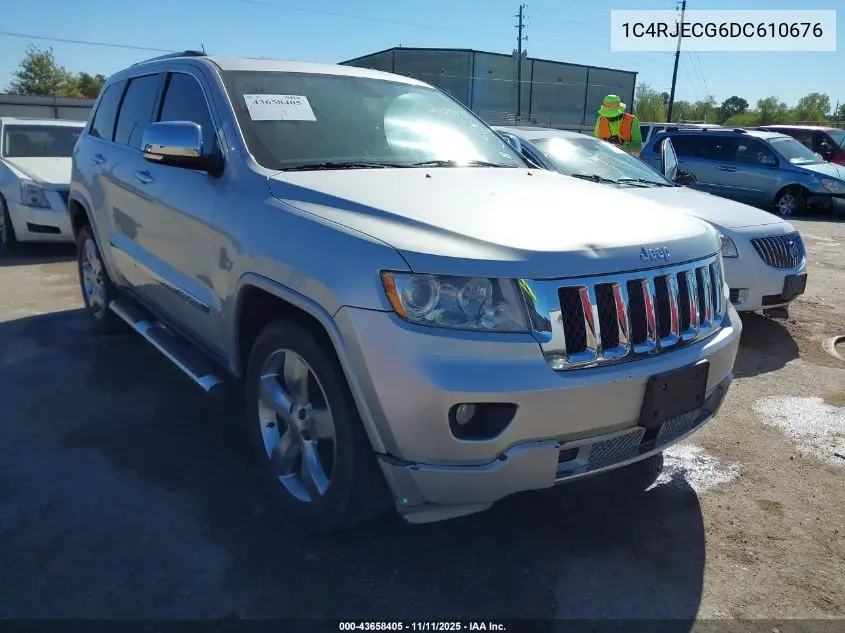1C4RJECG6DC610676 2013 Jeep Grand Cherokee Overland
