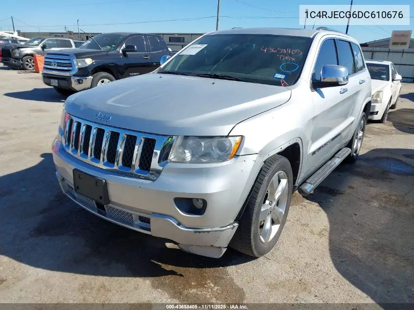1C4RJECG6DC610676 2013 Jeep Grand Cherokee Overland