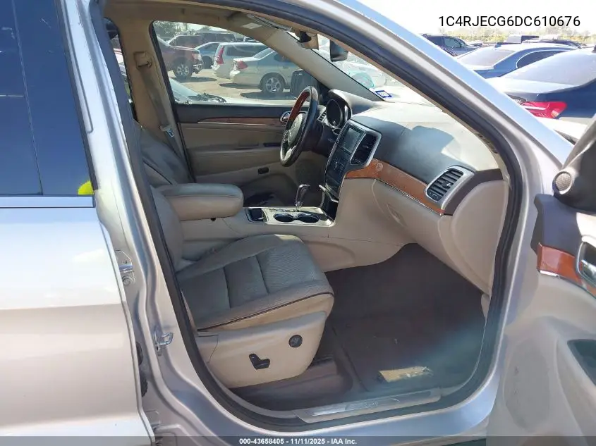 1C4RJECG6DC610676 2013 Jeep Grand Cherokee Overland
