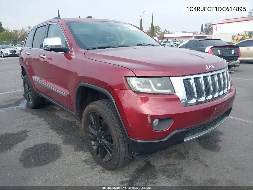 1C4RJFCT1DC614895 2013 Jeep Grand Cherokee Overland