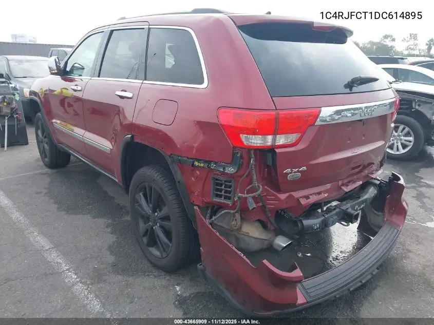 1C4RJFCT1DC614895 2013 Jeep Grand Cherokee Overland