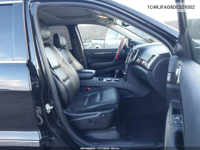 1C4RJFAG8DC529302 2013 Jeep Grand Cherokee Laredo