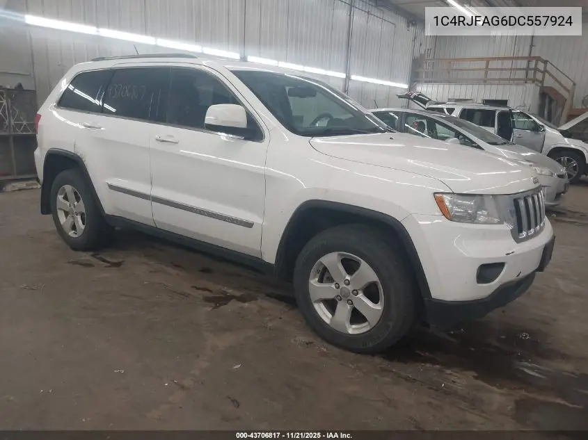 1C4RJFAG6DC557924 2013 Jeep Grand Cherokee Laredo