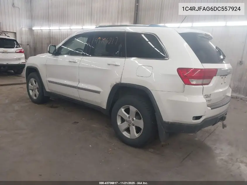 1C4RJFAG6DC557924 2013 Jeep Grand Cherokee Laredo