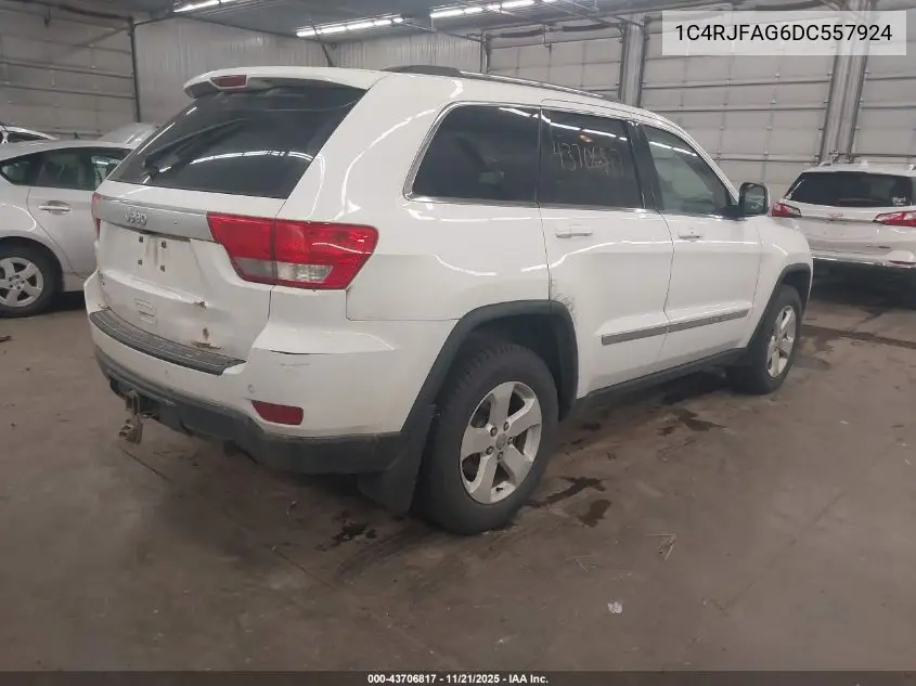 1C4RJFAG6DC557924 2013 Jeep Grand Cherokee Laredo