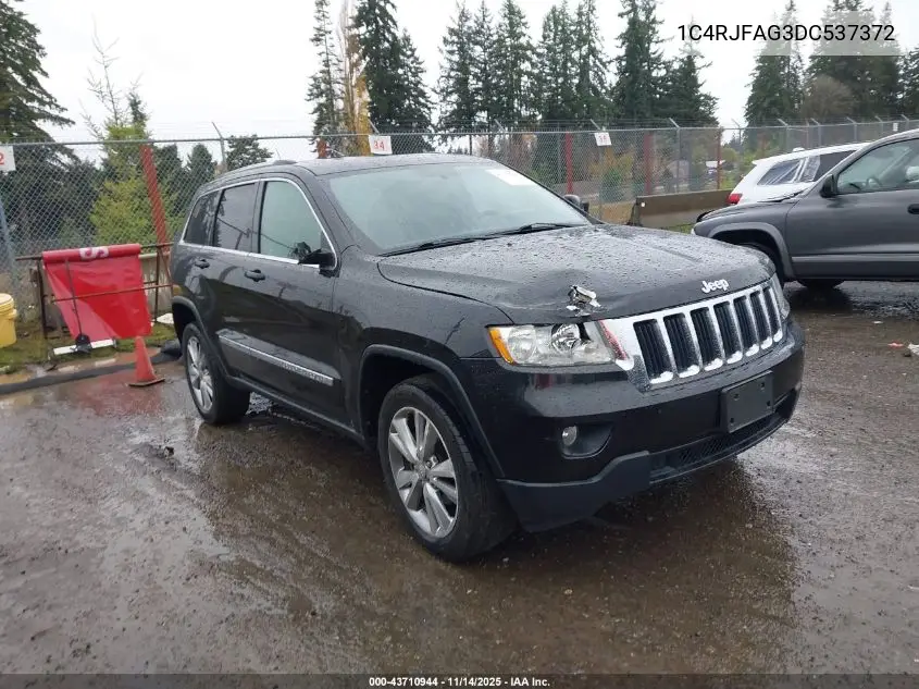 1C4RJFAG3DC537372 2013 Jeep Grand Cherokee Laredo