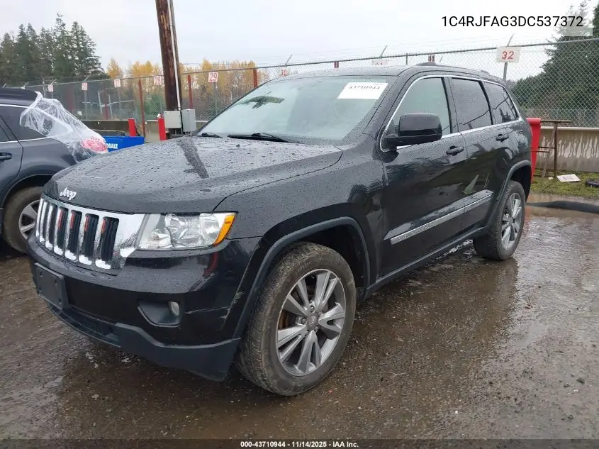 1C4RJFAG3DC537372 2013 Jeep Grand Cherokee Laredo