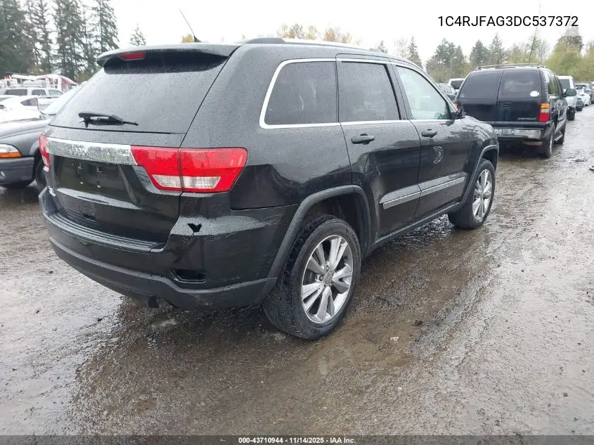 1C4RJFAG3DC537372 2013 Jeep Grand Cherokee Laredo