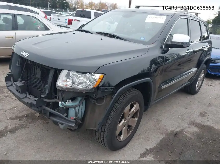 1C4RJFBG1DC638568 2013 Jeep Grand Cherokee Limited