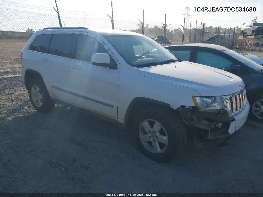 1C4RJEAG7DC534680 2013 Jeep Grand Cherokee Laredo