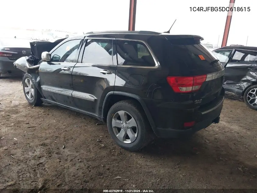 1C4RJFBG5DC618615 2013 Jeep Grand Cherokee Limited