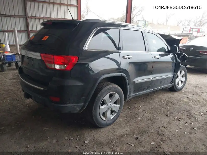 1C4RJFBG5DC618615 2013 Jeep Grand Cherokee Limited