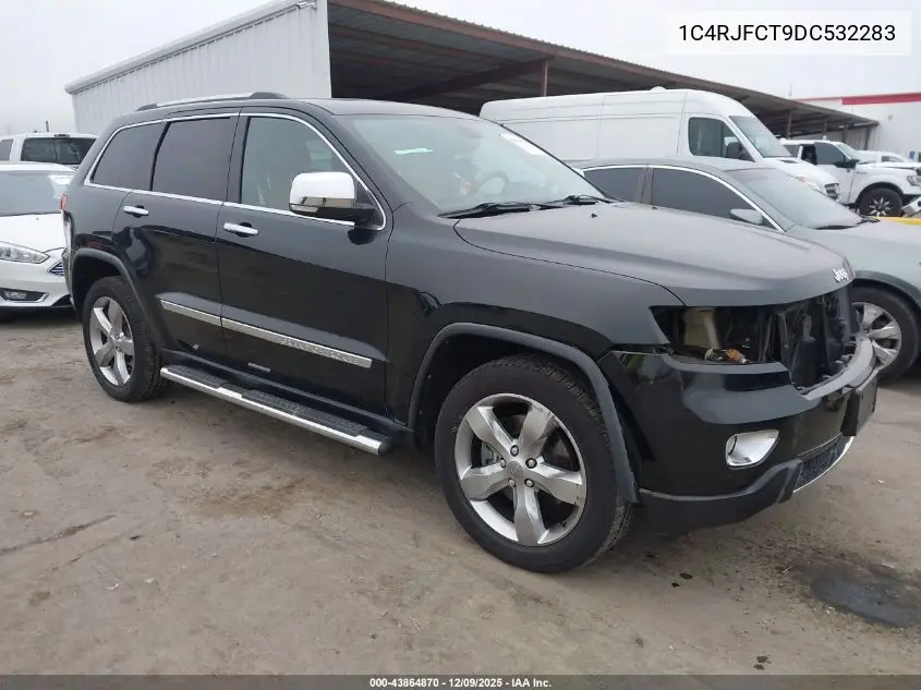 1C4RJFCT9DC532283 2013 Jeep Grand Cherokee Overland