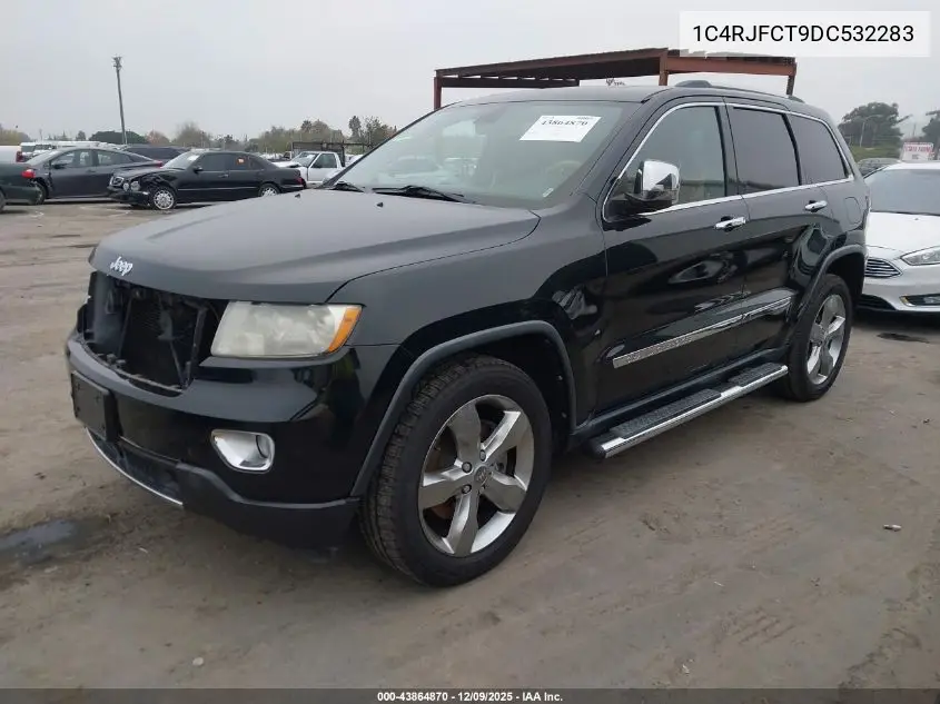 1C4RJFCT9DC532283 2013 Jeep Grand Cherokee Overland