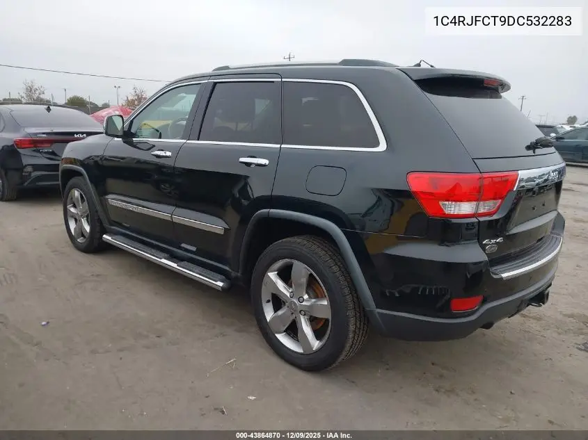 1C4RJFCT9DC532283 2013 Jeep Grand Cherokee Overland
