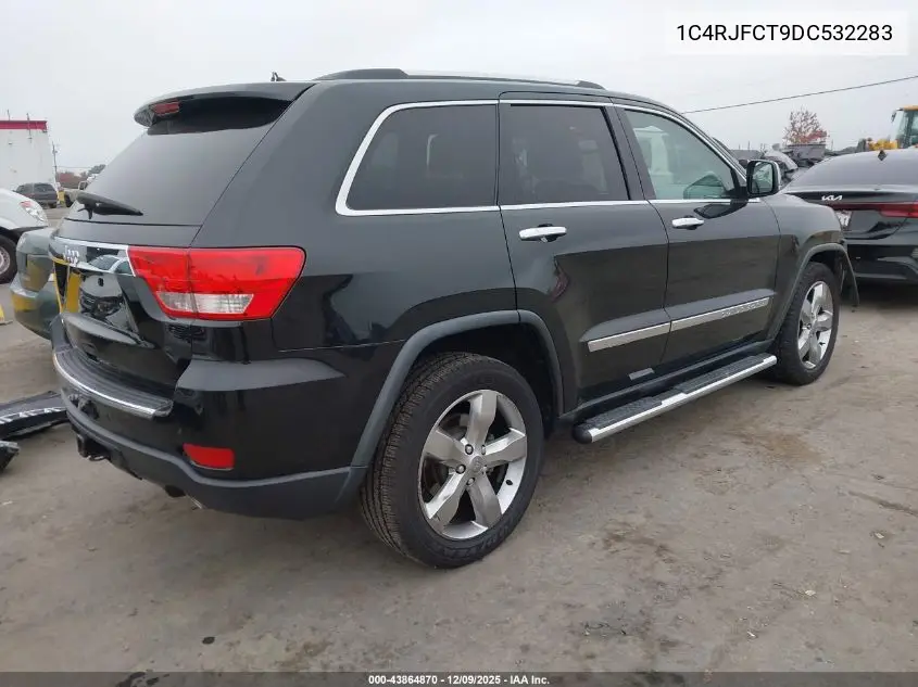 1C4RJFCT9DC532283 2013 Jeep Grand Cherokee Overland